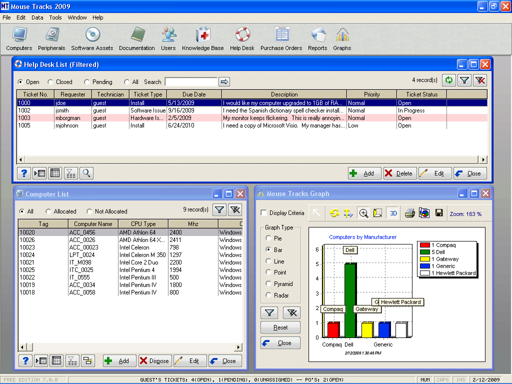 Mouse Tracks 2007 screenshot